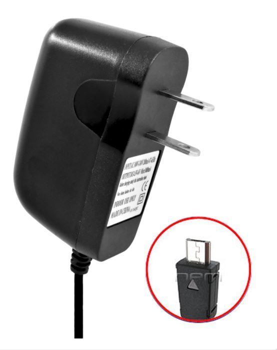 Home Ac Wall Charger For Verizon Ellipsis 8 Hd 4G Lte, Ellipsis 8 4G Lte Tablet