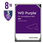 Wd Purple 8Tb Internal Hard Drive 128Mb 5640Rpm Surveillance Hdd 3.5" Wd84Purz