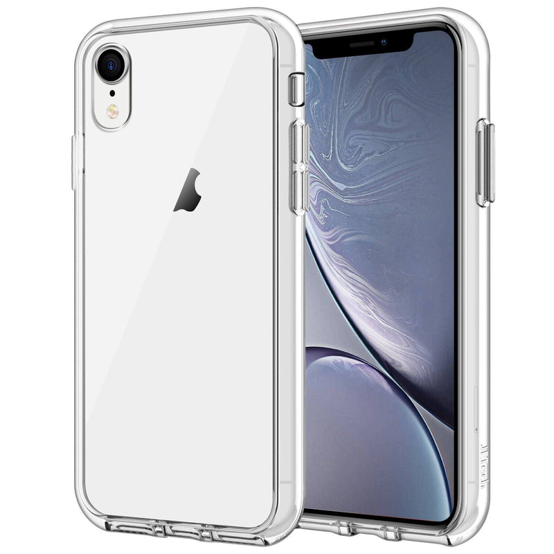 JETech Case for iPhone XR 6.1-Inch Shock-Absorption Bumper Case Cover Clear Back