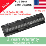 Pi06 Battery For Hp Envy 15 17 Touchsmart M7-J010Dx Hstnn-Yb40 710417-001 Fs