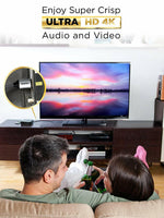 4K Hdmi Cable 6 Ft [2 Pack] Braided Nylon & Gold Connectors