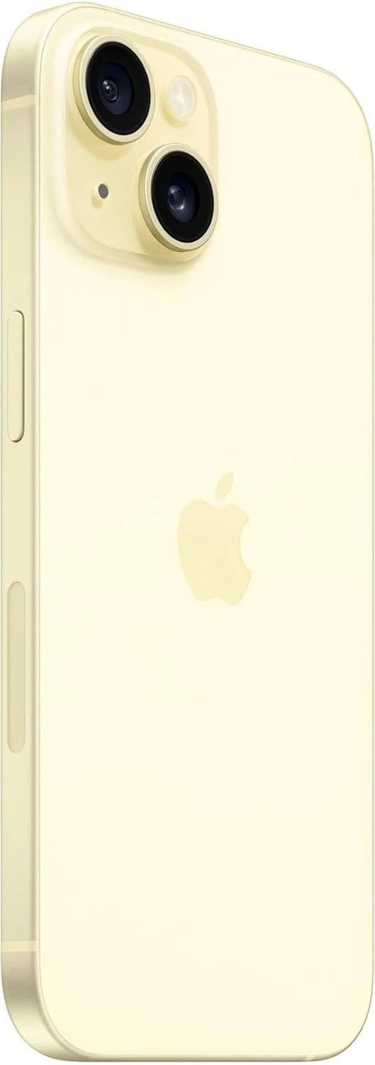 Apple iPhone 15 128GB Yellow 5G Unlocked Smartphone