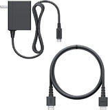 Black Original AC Power Adapter Charger With Cable For Nintendo Switch (US Plug) Interface Type-C