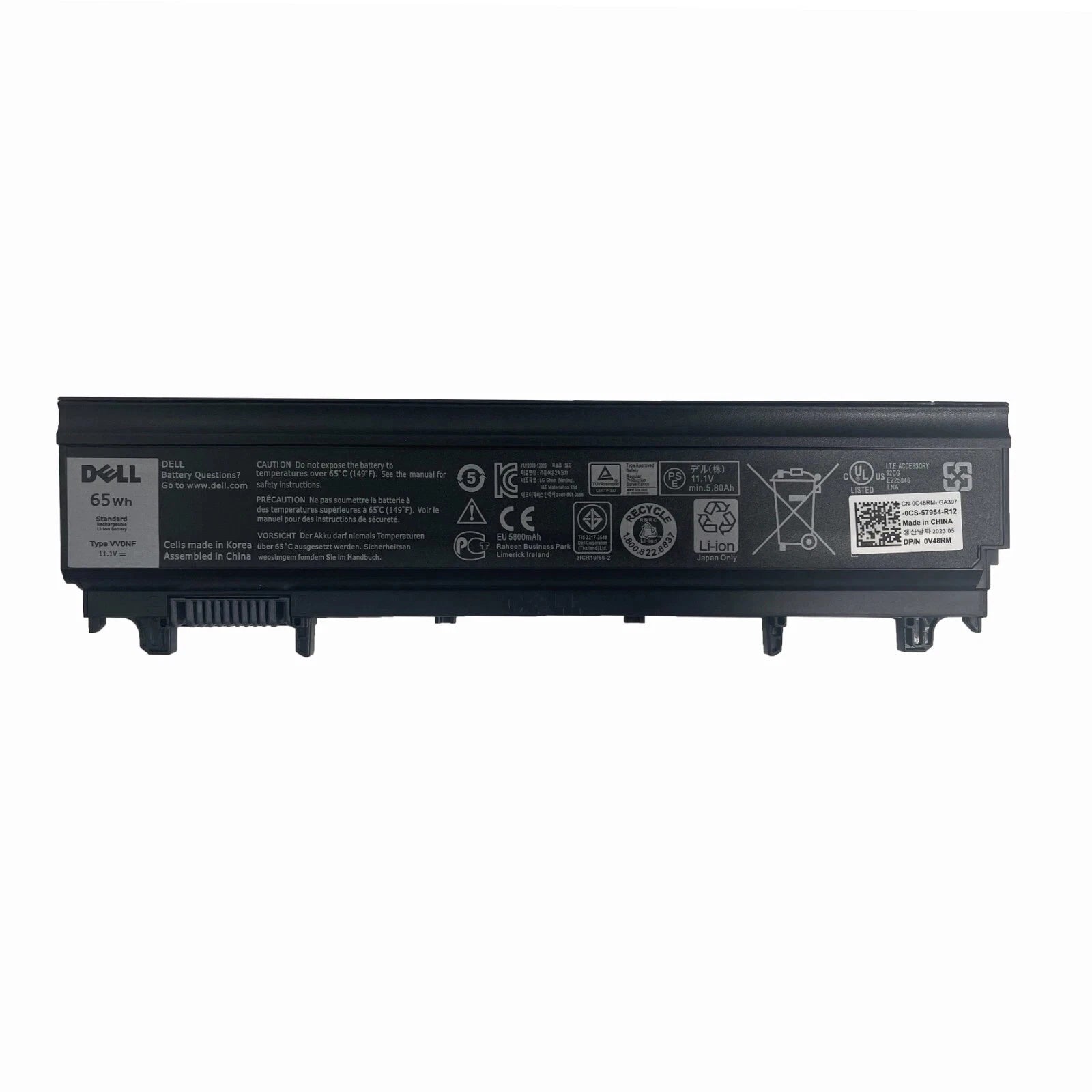 Dell VV0NF 11.1V 65Wh Laptop Battery Genuine Replacement Battery