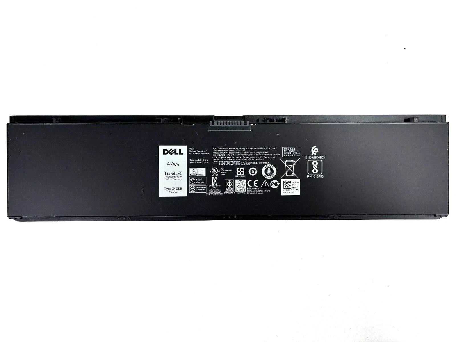 Dell Latitude E7440 E7420 Replacement Battery 47Wh 7.4V 34GKR G0G2M T19VW PFXCR