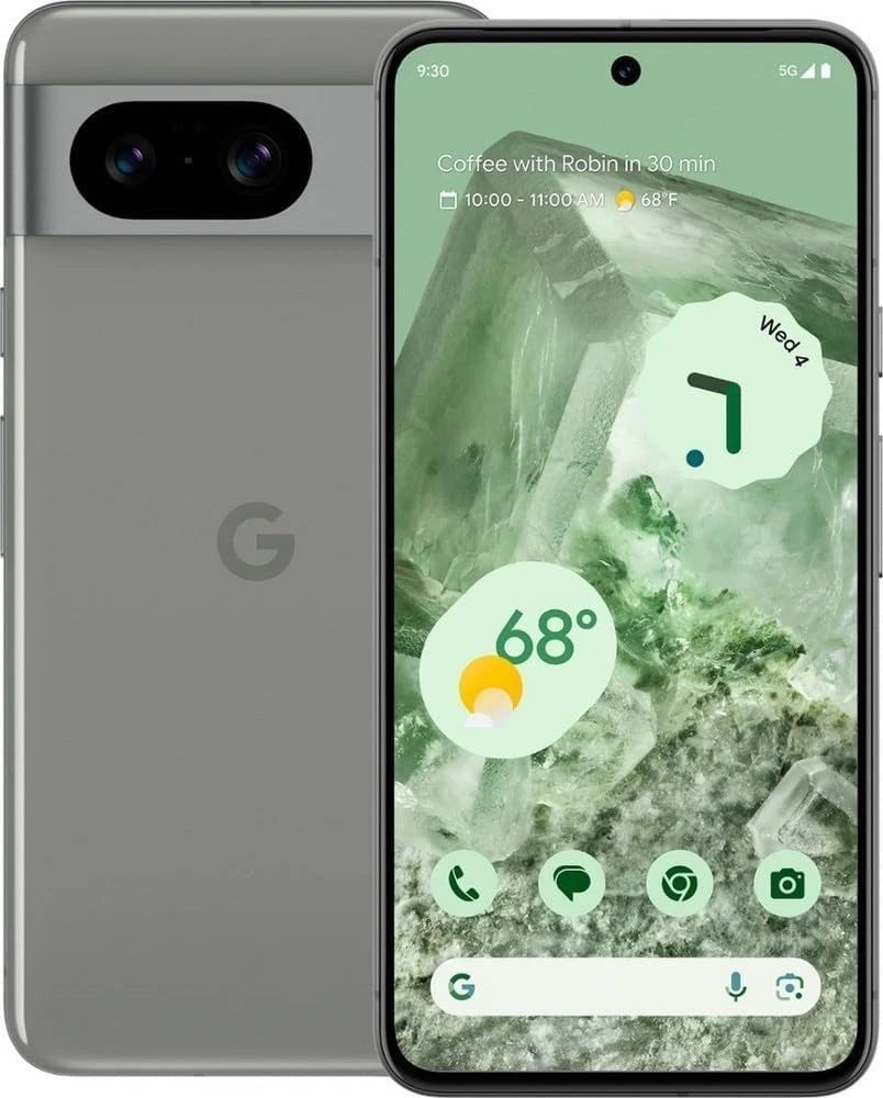 Google Pixel 8 128GB Hazel Unlocked Excellent Refurbished Condition