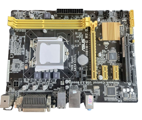 Genuine Asus H81M-C Intel LGA1150 DDR3 Desktop Motherboard Socket H3