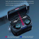 M10 Wireless Earbuds Bluetooth 5.1 Headset with Charging Case Digital Display Fast Charging