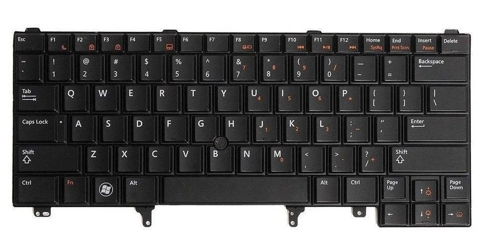 DELL Latitude E6440 Pointer Backlit Keyboard & Bezel C7FHD (US)