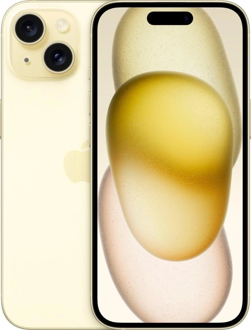 Apple iPhone 15 128GB Yellow 5G Unlocked Smartphone