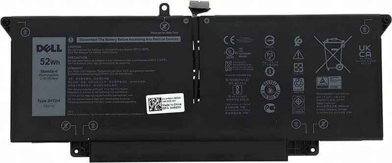 Dell JHT2H 52Wh Laptop Battery for Latitude 7310 7410 04V5X2 0HRGYV