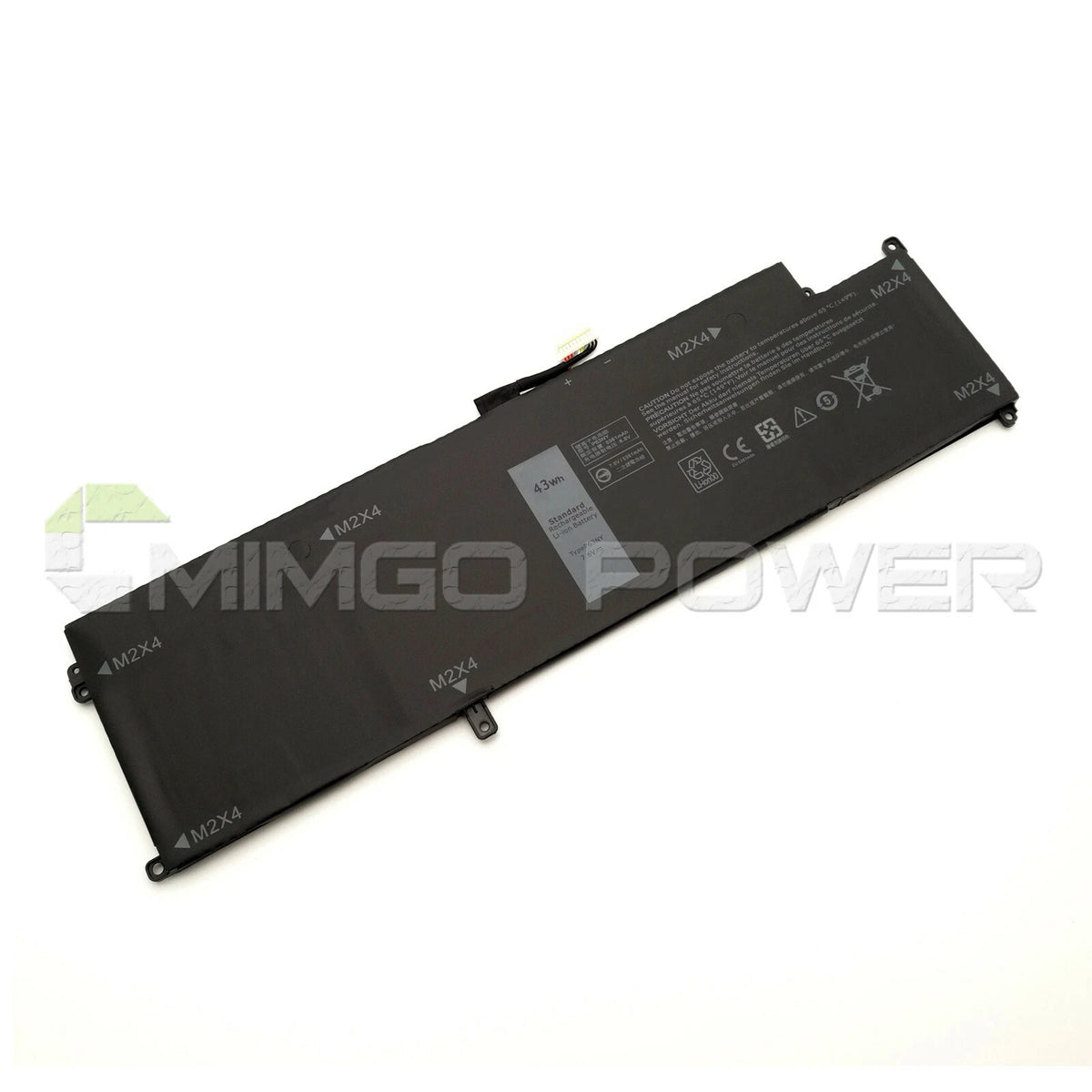 Genuine Dell P63NY Battery 43Wh OEM Laptop Replacement Rechargeable Battery