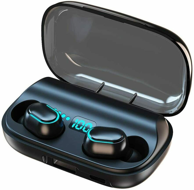 New Wireless Earbuds T11 Bluetooth 5.0 with Charging Case and LED