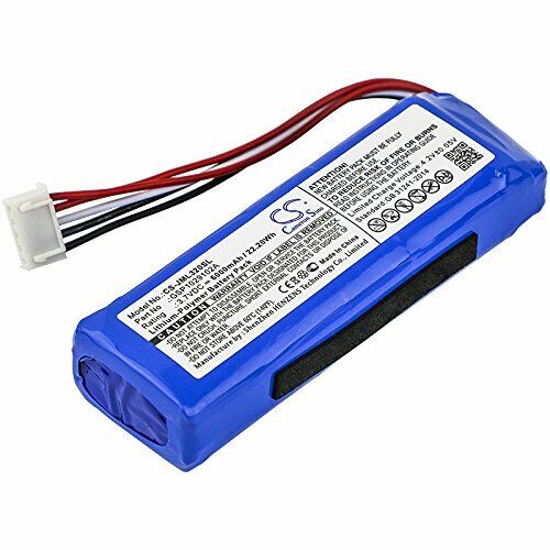 Cs-Jml320Sl Battery For Jbl Gsp1029102A; Fits Jbl Charge 3 2016