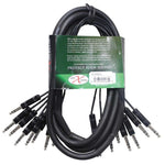 Prox 10Ft 8-Channel 1/4" Trs To 1/4" Trs Balanced Snake Cable [] Idjnow