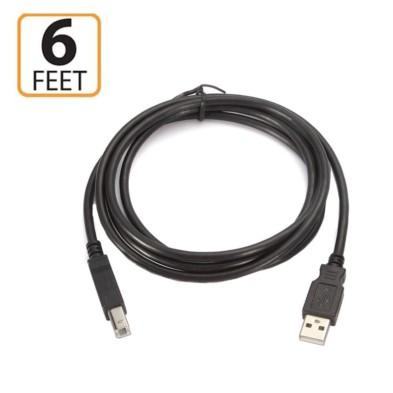 Usb Cable Cord Lead For Hp Envy 5530E Deskjet 2130 1112 Photosmart D110A Printer