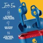 Skullcandy Indy Evo True Wireless In-Ear Earbuds ( 92 Blue )