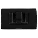 Matte Horizontal Belt Clip Holster Leather Pouch Case for LG G Stylo LS770 H631