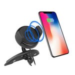 Wireless Charger Car Cd Slot Holder Mount Charging Stand Dock For Cell Phone