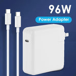 96W Usb-C Macbook Pro Charger Power Adapter For Apple Mac Book Air A2166 A1719