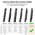 4Cells Hs04 Hs03 Battery For Hp 255 245 250 240 G4 Series 807957-001 Hstnn-Lb6U