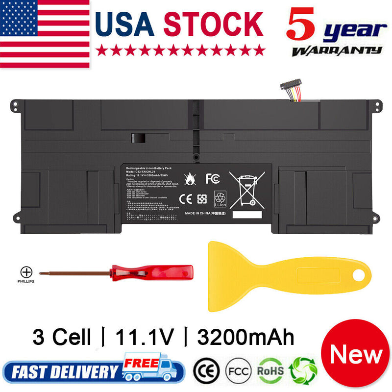 C32-Taichi21 Battery For Asus Taichi 21 11" 2-In-1 Dh51 Dh71 Uh51 Cksa332C1