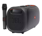 JBL PartyBox On-the-Go Party Tailgate Karaoke Bluetooth Speaker+LED+Wireless Mic