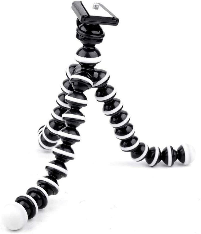 Flexible Rotatable Tripod Mount Stand Holder Black For Apple Iphone 7 / 7 Plus