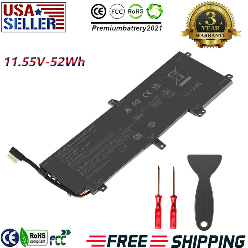 Battery For Hp Envy 15-As000 15-As068Nr 15-As133Cl 15-As020Nr Vs03Xl 849047-541