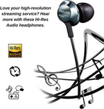 Philips Wired in ear Earbuds with Mic. Lightweight. Comfort Fit. Hi-Res Audio