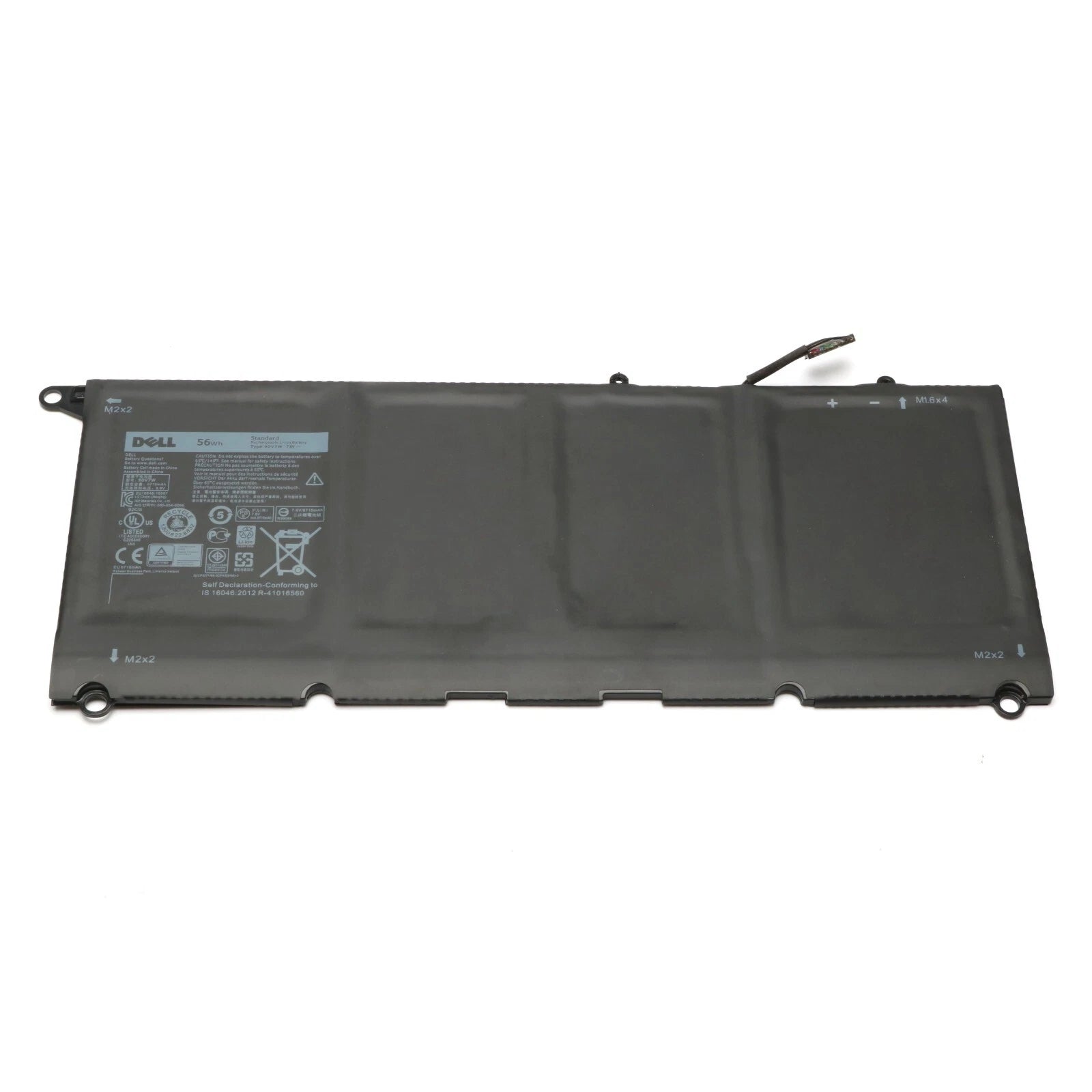 New Genuine Dell 90V7W XPS 13 9350 Battery 56Wh OEM Notebook Replacement Battery