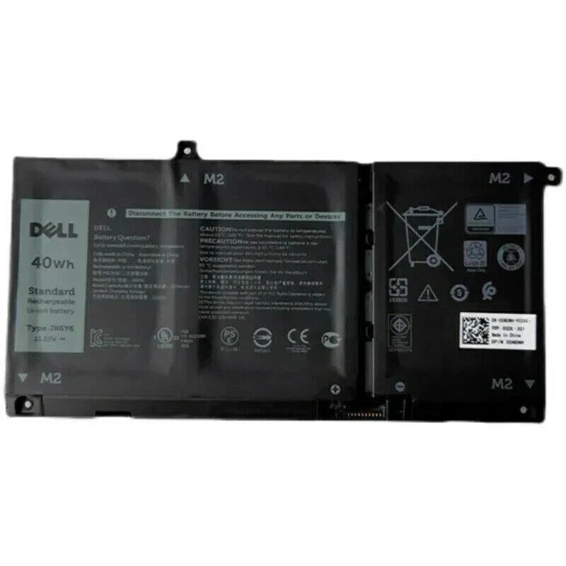 Genuine Dell JK6Y6 Battery 11.25V 40Wh OEM Laptop Replacement Rechargeable Battery