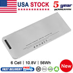 A1280 Battery For Apple Macbook 13" Aluminum Unibody A1278 2008 Mb771 Mb466 Lipo