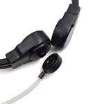 Throat Mic Earpiece Headset For Cobra Two Way Radio Walkie Talkie 1 Pin New