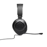 JBL Quantum 100 Wired Over-Ear Gaming Headset with Detachable Boom Mic - Black