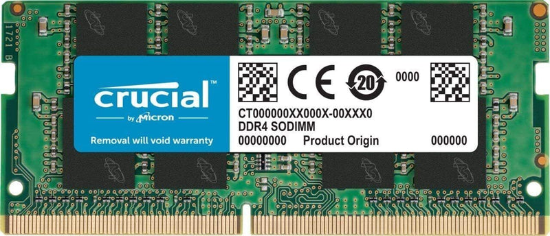 Crucial Micron 16GB DDR4 3200MHz 260-pin SoDIMM Memory Module CT16G4SFRA32A