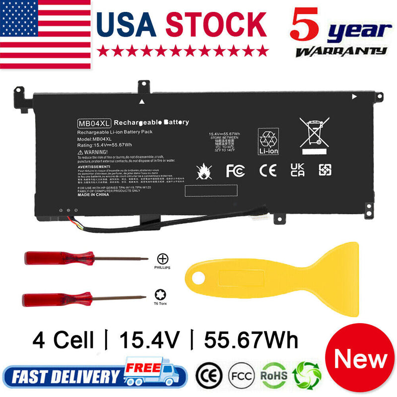 Mb04Xl Battery For Hp Envy X360 M6 15-Aq Ar 844204-850 843538-541 Hstnn-Ub6X