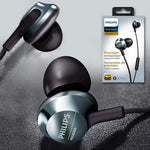 Philips Wired in ear Earbuds with Mic. Lightweight. Comfort Fit. Hi-Res Audio