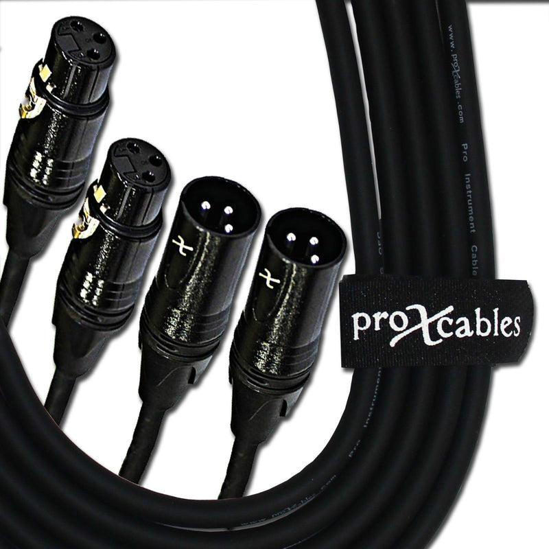 New 3Ft High Performance Dual Microphone Cable Xc-Dxlr03 Auth Dealer Make Offer!