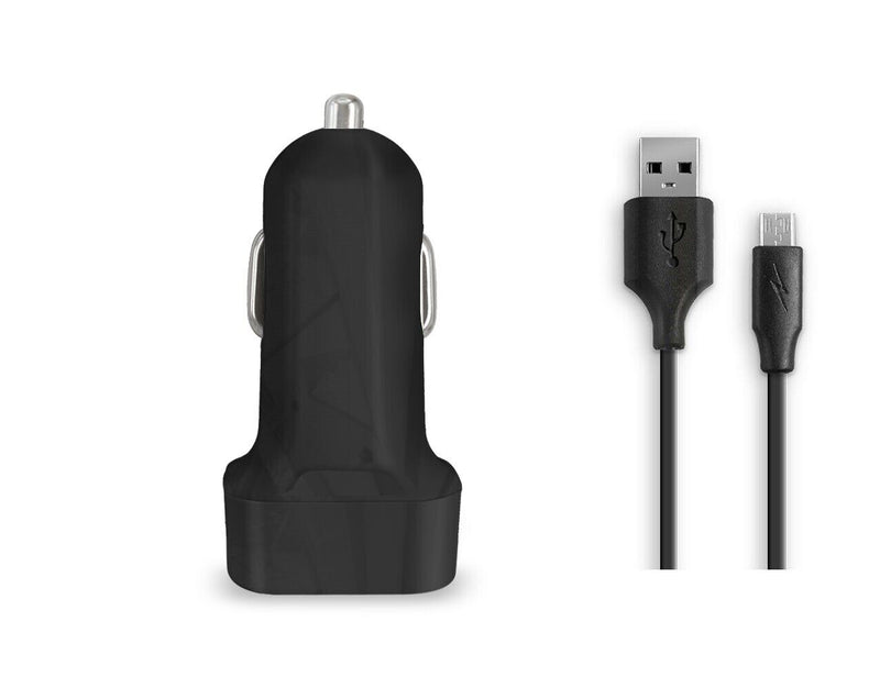 18W Fast Car Charger+3Ft Usb Cord Cable For Verizon Orbic Journey V Orb2200Lbvz