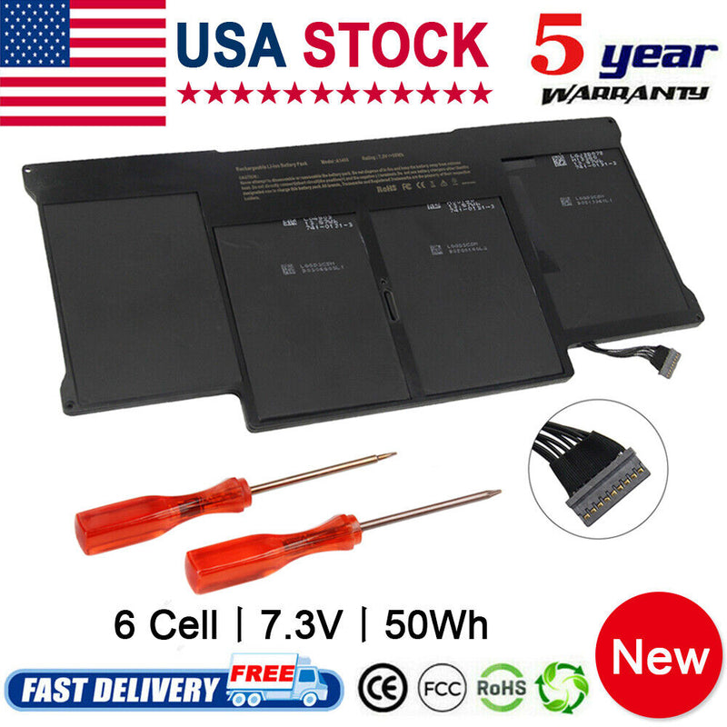 A1377 Battery Replace A1496 For Apple Macbook Air 13 Inch A1466 Early 2014 2015