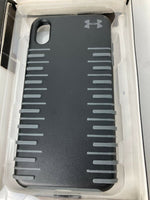 Under Armour Ua Protect Grip Case For Apple Iphone Xs Max 6.5" Gray Black New