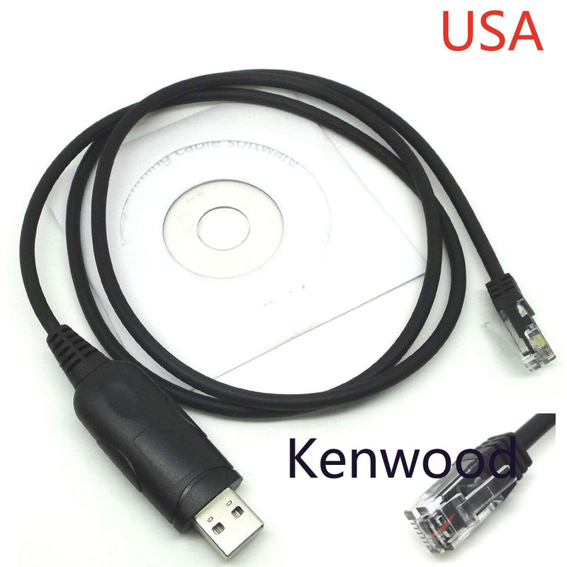 Usb Programming Cable Kenwood Radio Tk785/Tk762/Tk762G Usa