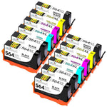 12Pk For Hp 564Xl 564 Xl Ink Photosmart All-In-One Aio 7510 7515 7520 7525