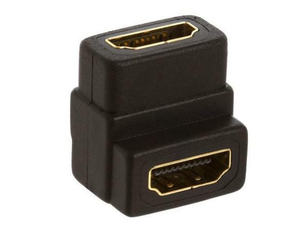 Atlona AT-HD-90-AD HDMI to HDMI Coupler Female/90 Degree/Gold Plated Connectors