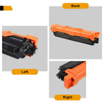 5 Pack Toner Compatible for Brother TN221 TN225 MFC-9130CW MFC-9330CDW HL-3140CW