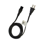 HQRP 6 ft AC Power Cord Mains Cable compatible with Bose COMPANION 3, 5 Speaker