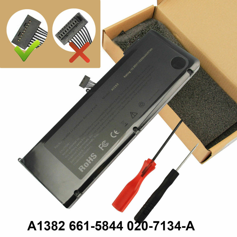 For Apple A1382 Laptop Battery Macbook Pro 15" A1286 2011 2012 020-7134-A