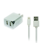 Wall Ac Home Charger+5Ft Long Usb Cable Cord For Apple Ipad (5Th Generation)