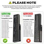 Laptop Battery For Toshiba Satellite L745 L750 L755 L755D Pa3817U-1Brs Pabas228